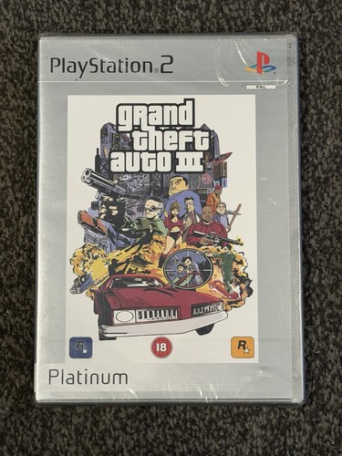 Gta iii platinum ps2 - gta,