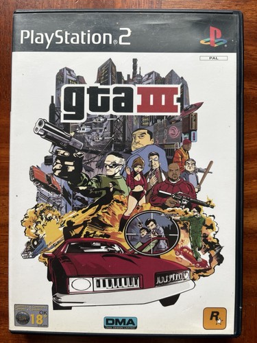 Grand theft auto gta iii - auto, ps2