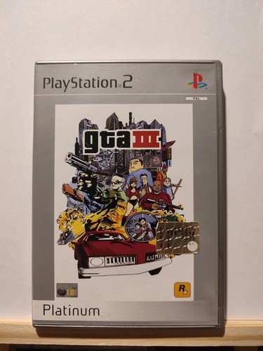 Gta iii platinum - 3, ps2