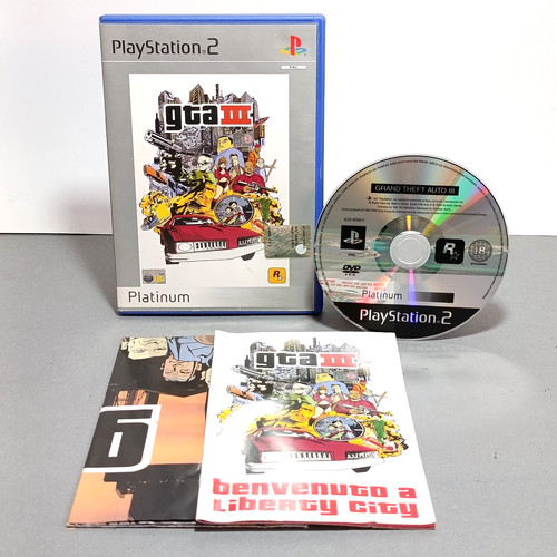 Gta iii gran theft - gta, sony