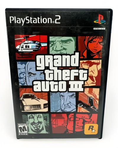 Grand theft auto iii - 3, ps2