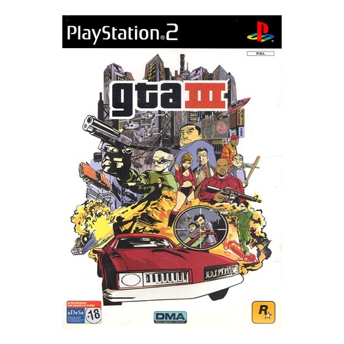 Gta iii ps2 po5129 - iii, (sp)
