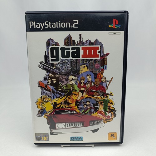 Gta iii grand theft - theft, ps2