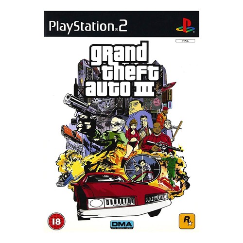 Gta iii ps2 - gta, [po39454]